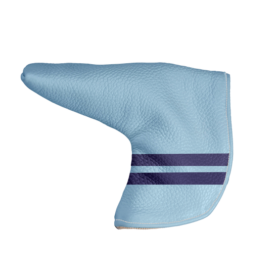 Timeless Headcover: Carolina Blue + Navy